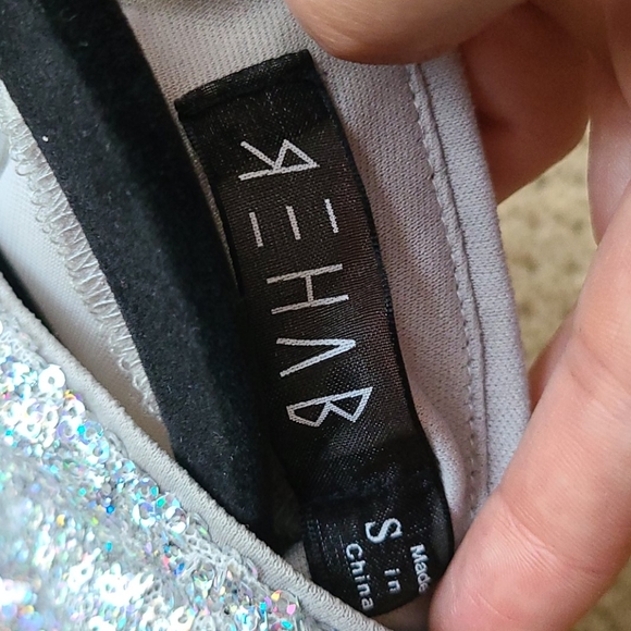 Nastygal Sequin Cut Out Mini Dress - Picture 5 of 5